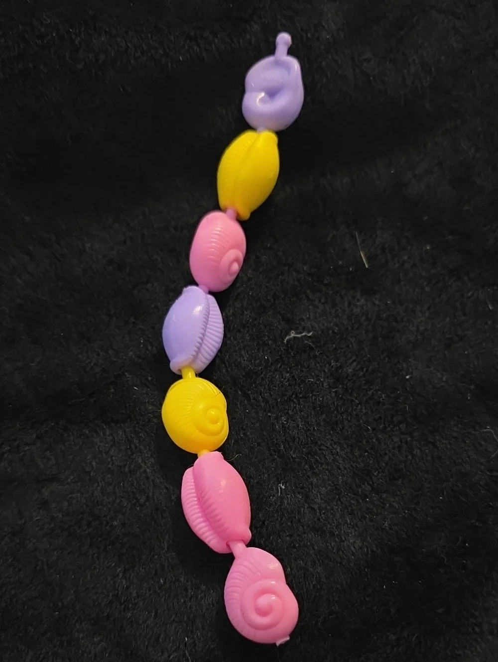 Vintage 1990's Plastic Snap Beads